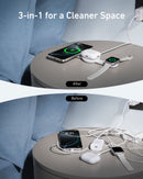 Anker MagGo Wireless Charging Station (3-in-1, Foldable Pad) by Anker