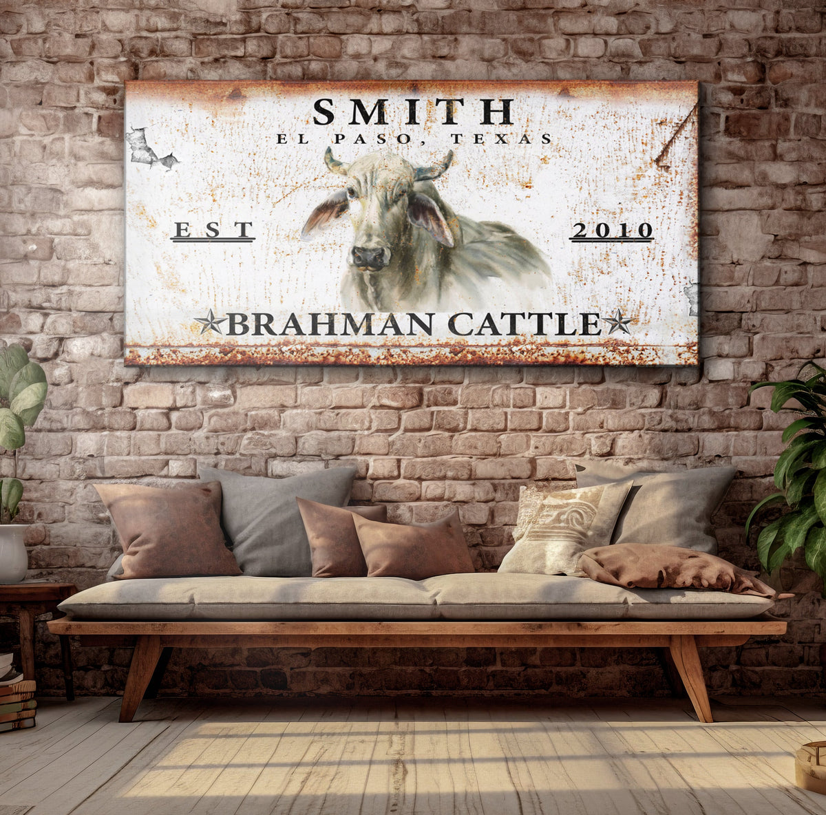 Brahman Cattle Sign II, photo 2 of 8