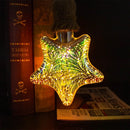 GobekUsa 3D Fireworks LED Bulb Star Night Light for Holiday Party Decoration