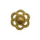 Brass Backplate with Eyebolt for Drawer Pulls - COLONIAL REVIVAL