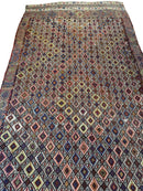 Antique Turkish Jajim Wool Rug 5’6” x 14’5”