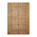 5'6" x 8'6" Handmade Oriental Area Rug 100% Wool HE02 GRE Brown