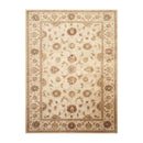 5'6" x 8'6" Hand Tufted 100% Wool Oriental Area Rug Tan