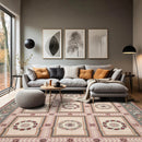 6x9 Beige Hand Woven 100% Wool French Needlepoint Aubusson Area rug