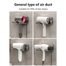 GobekUsa Hair Dryer Holder and Bathroom Shelves with Storage Box