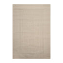 5'3" x 8'3" Authentic Wool and Acrylic Oriental Area Rug Beige