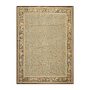 5'7" x 8' Hand woven Wool 300KPSI S. Fine French Needlepoint Tapestry Rug Green