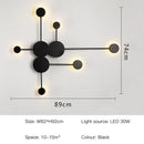 GobekUsa LED Wall Lamp: Modern Nordic Interior Lighting for Living Room Bedroom Corridor
