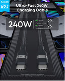 Anker Laptop Power Bank (25K, 165W, Built-In and Retractable Cables) by Anker
