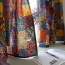 GobekUsa Bohemian Retro Ethnic Cotton Linen Curtain
