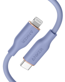 Anker <b>641</b> USB-C to Lightning Cable (Flow, 3 ft Silicone)