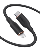 Anker <b>641</b> USB-C to Lightning Cable (Flow, 3 ft Silicone)