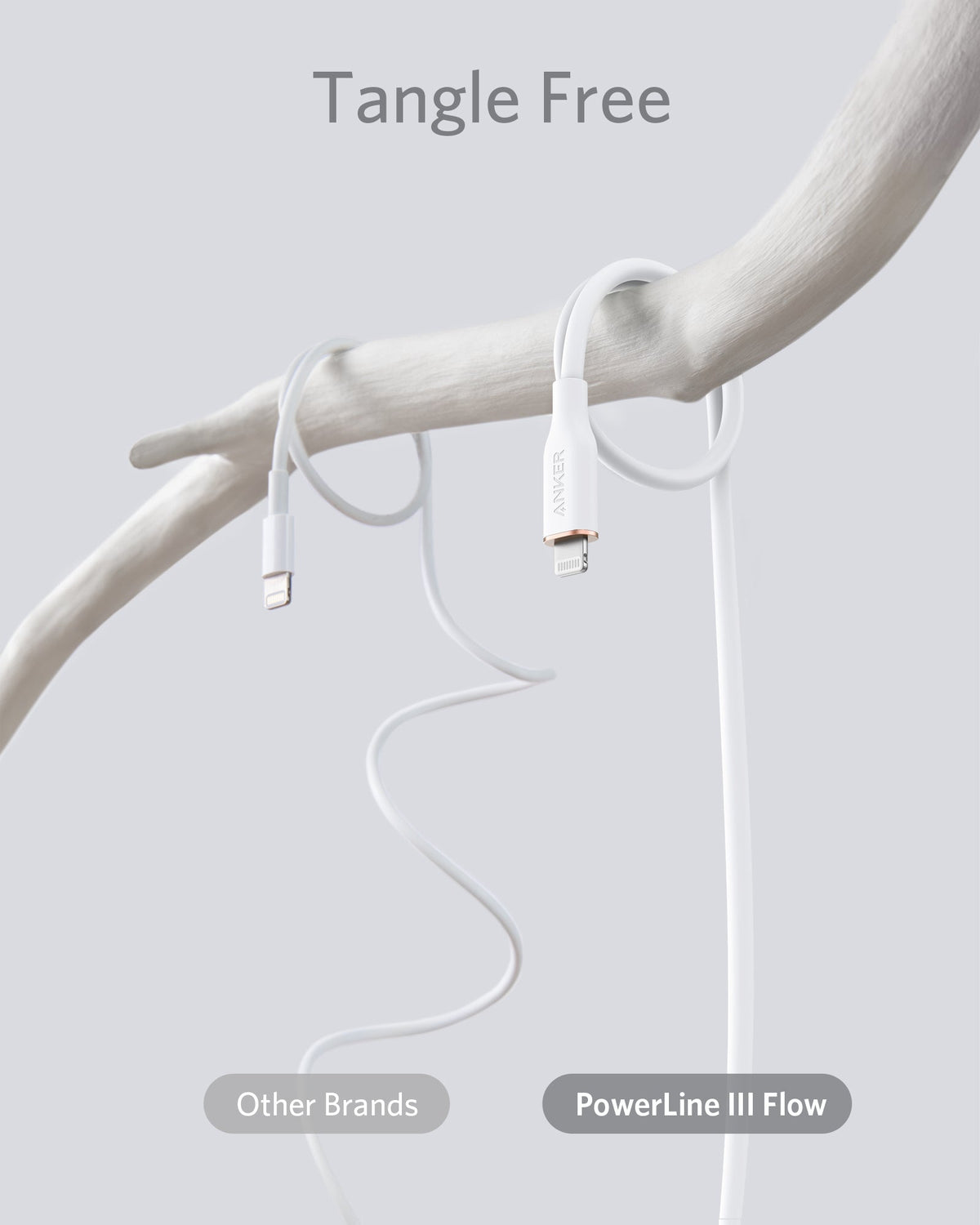 Anker <b>641</b> USB-C to Lightning Cable (Flow, 3 ft Silicone), photo 39 of 43