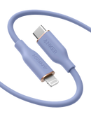 Anker <b>641</b> USB-C to Lightning Cable (Flow, 3 ft Silicone)