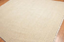 8' x 10' Hand Knotted 100% Wool Traditional Oriental Area Rug Ivory