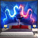 GobekUsa Angel Devil Hell Witchcraft Hippie Psychedelic Halloween Dorm Tapestry