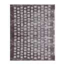 4x6 Hand Tufted Bamboo Silk   Oriental Area Rug Tone on Tone Grey, Color