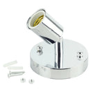 GobekUsa E27 Ceramic Screw Bulb Socket with 180° Steering and Switch