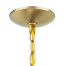 Aaron 12" 2-Light Gold Dimmable Island Pendant Light