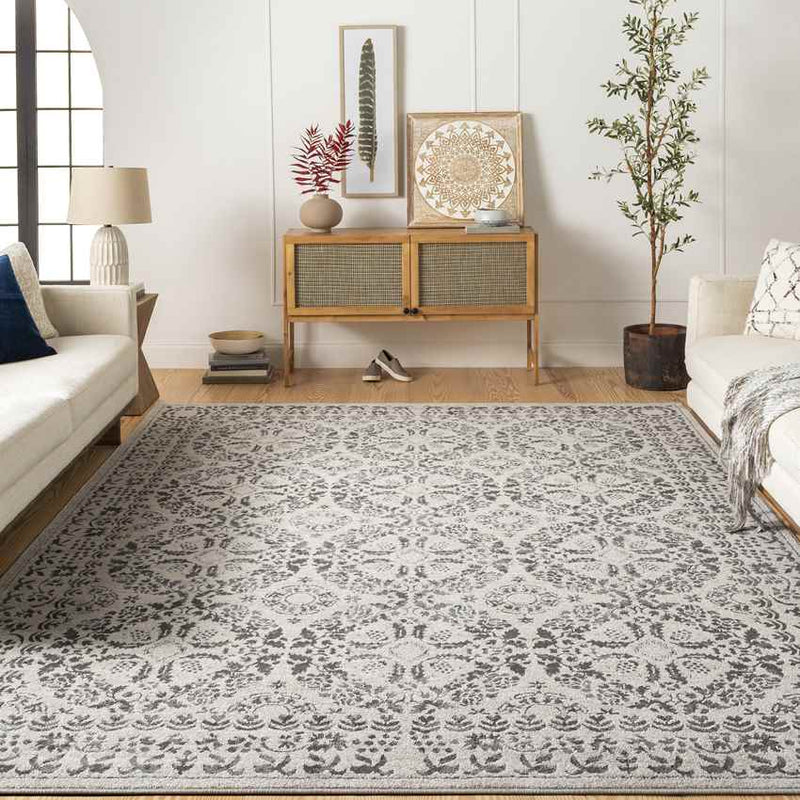 Simon Traditional Beige Area Rug