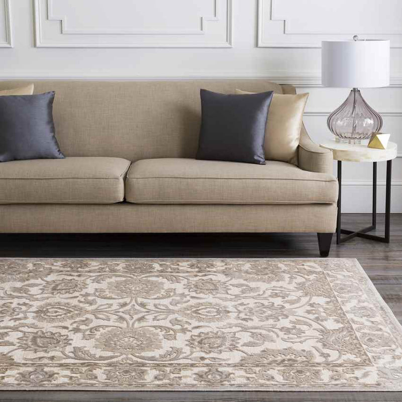 Mason Traditional Beige Area Rug