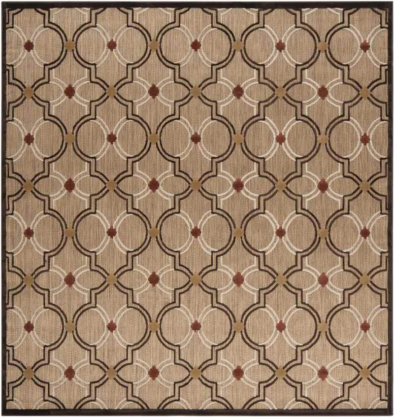 Eli Cottage Khaki Area Rug