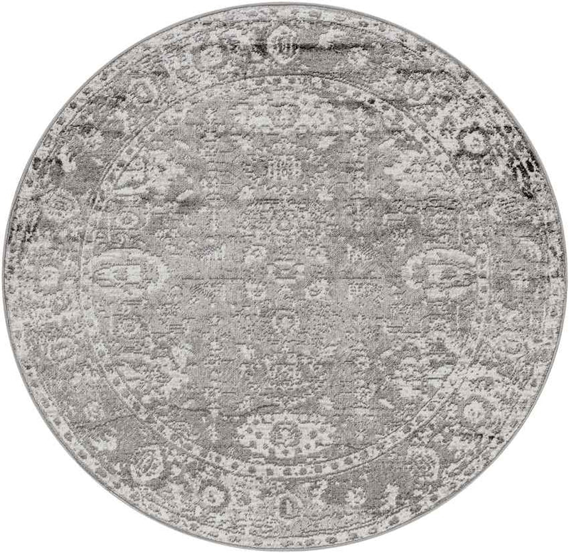 Kedrick Traditional Gray/Charcoal/White Area Rug