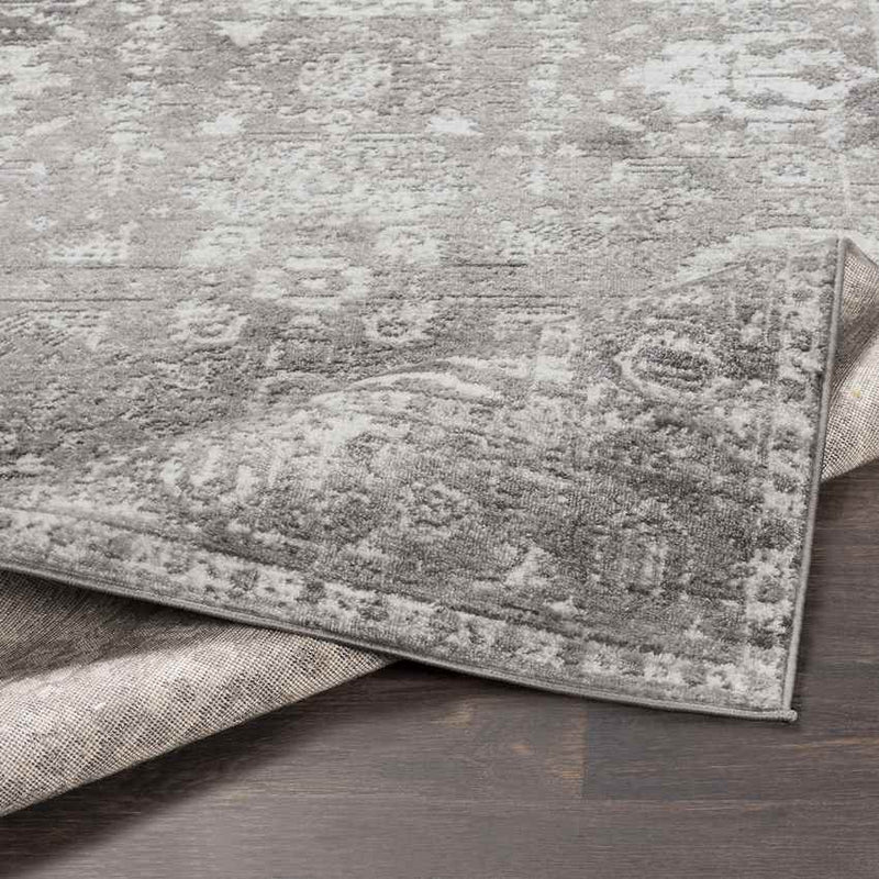 Kedrick Traditional Gray/Charcoal/White Area Rug