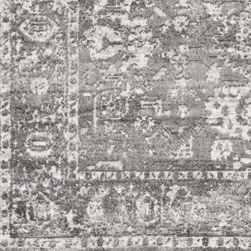 Kedrick Traditional Gray/Charcoal/White Area Rug