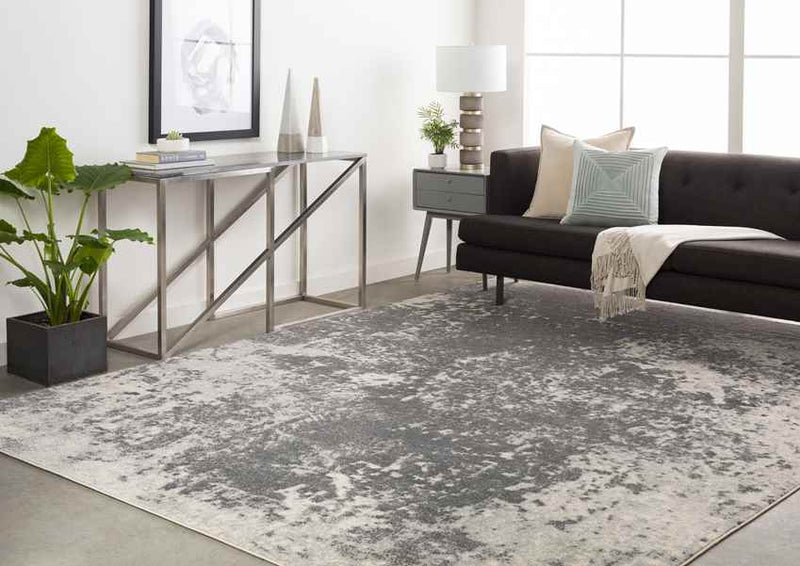 Vincent Modern Medium Gray Area Rug