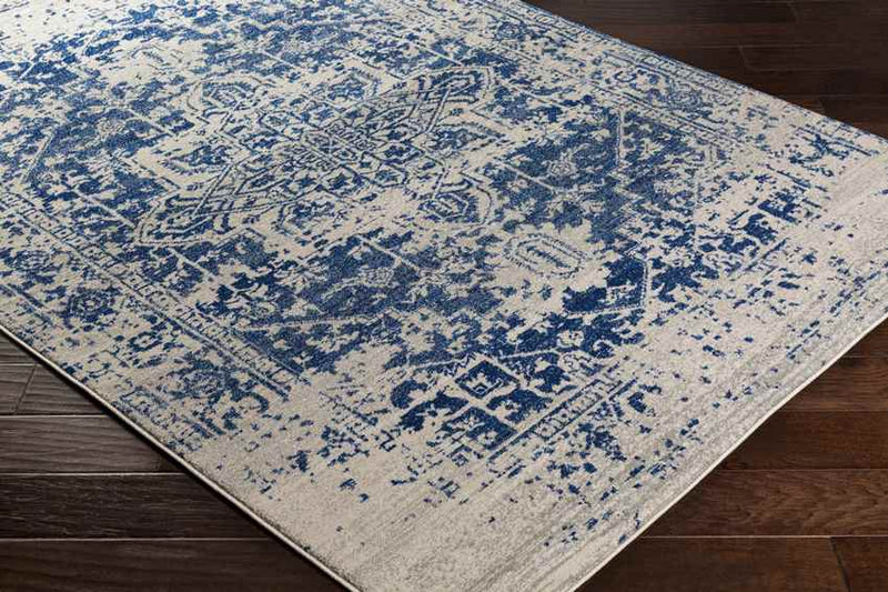 Amelia Traditional Navy Area Rug