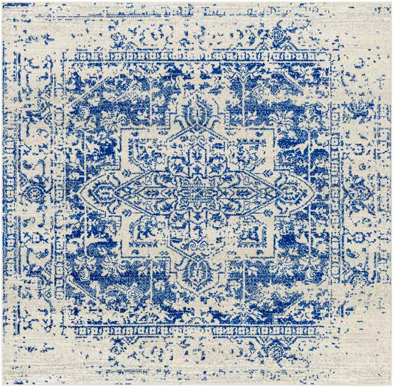 Amelia Traditional Navy Area Rug