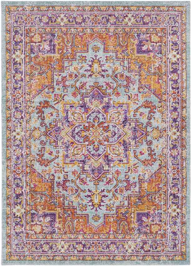 Enzo Traditional Lavender Area Rug