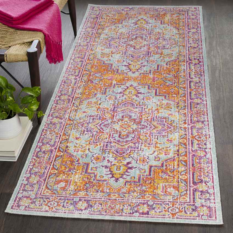 Enzo Traditional Lavender Area Rug