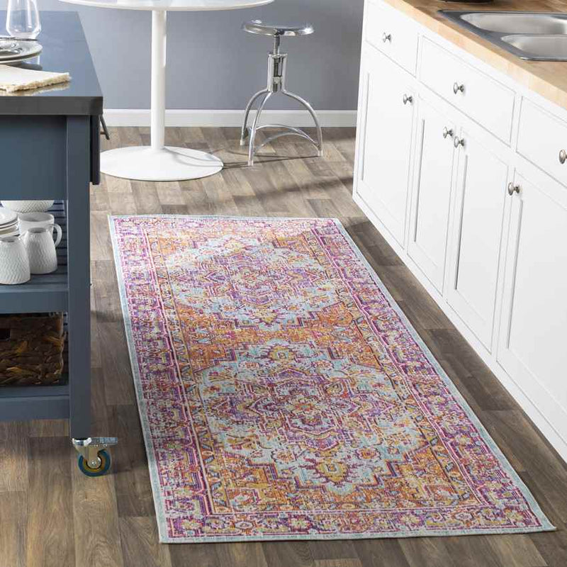 Enzo Traditional Lavender Area Rug