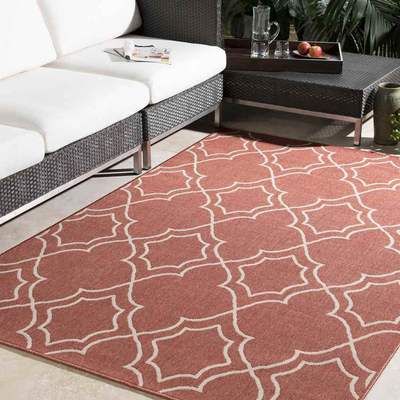 Liam Cottage Red Area Rug