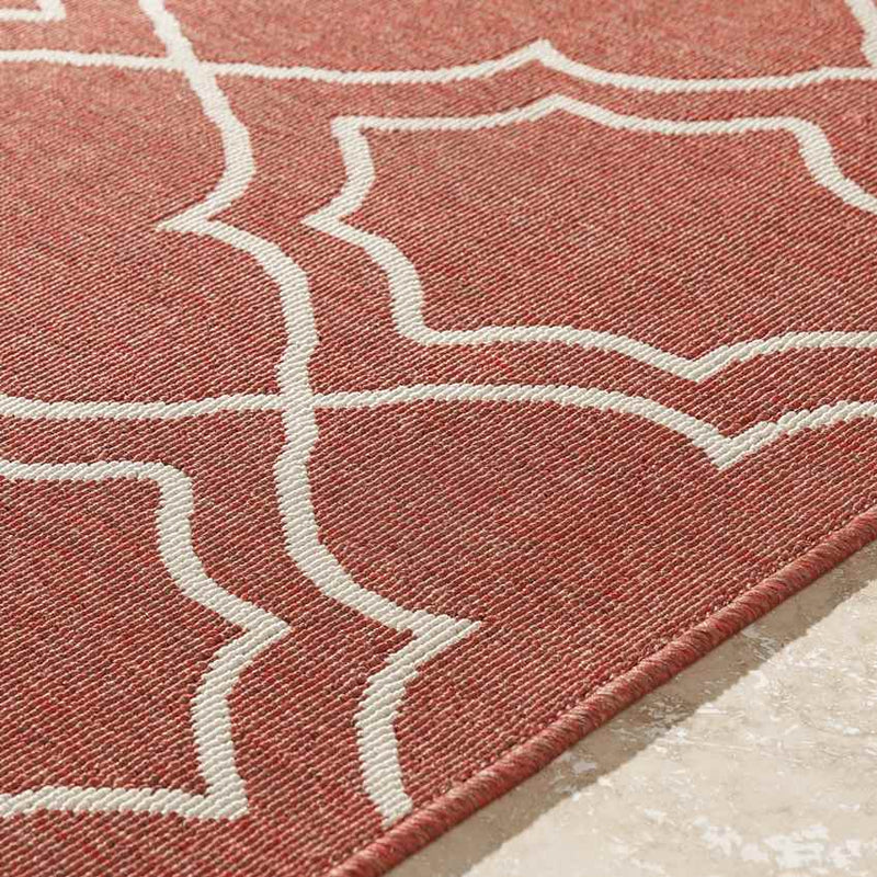 Liam Cottage Red Area Rug