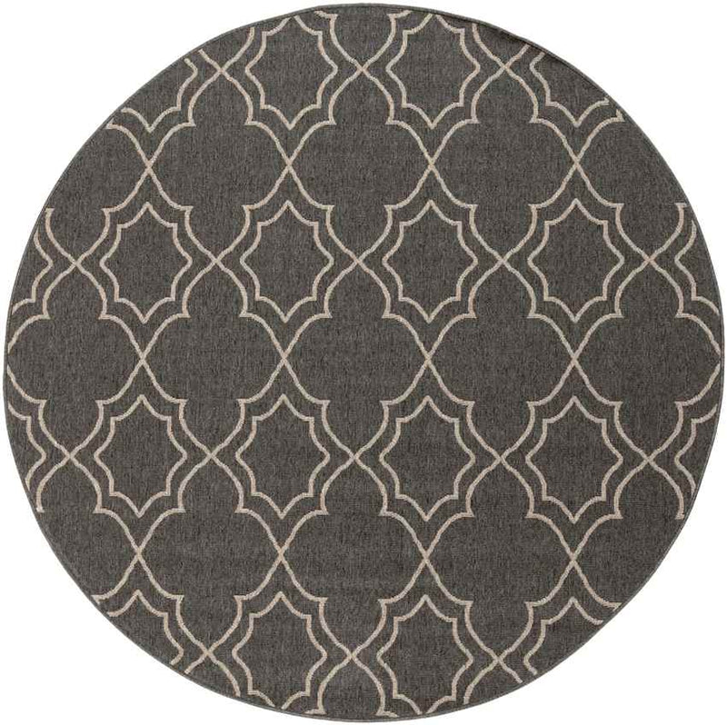 Liam Cottage Black Area Rug