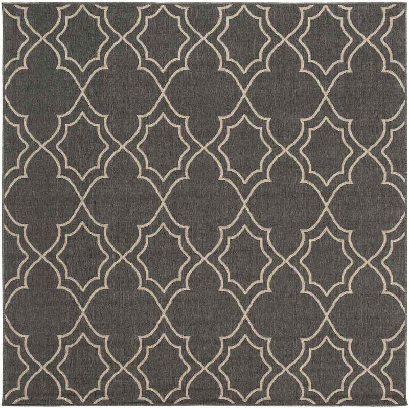 Liam Cottage Black Area Rug