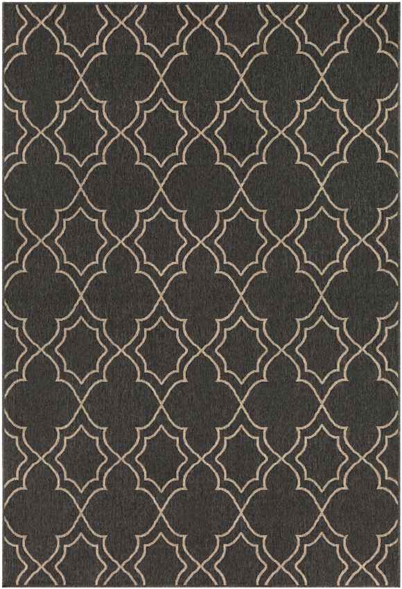 Liam Cottage Black Area Rug