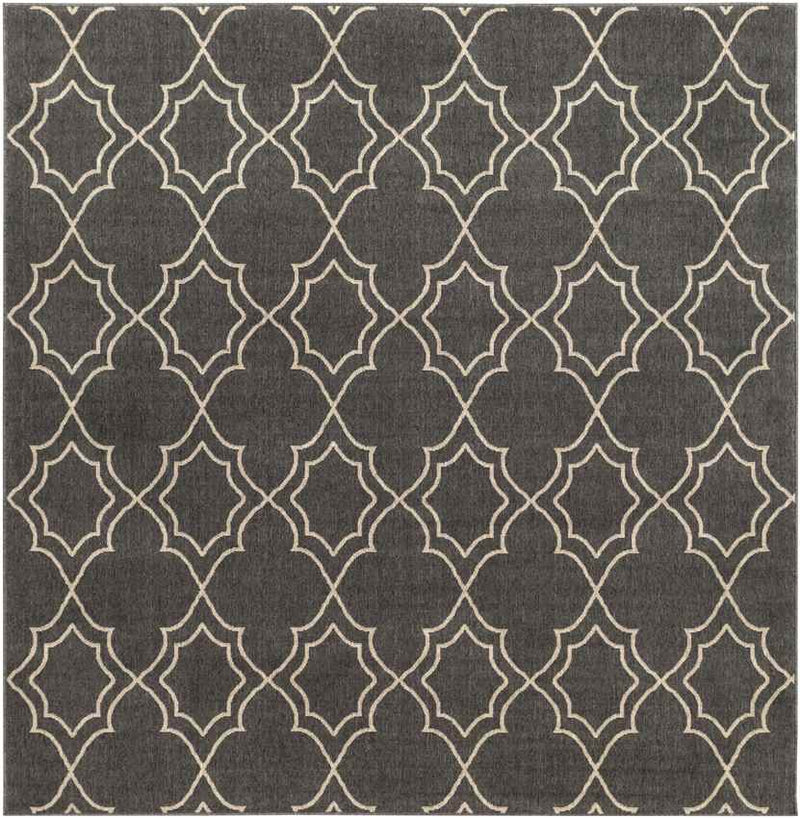 Liam Cottage Black Area Rug