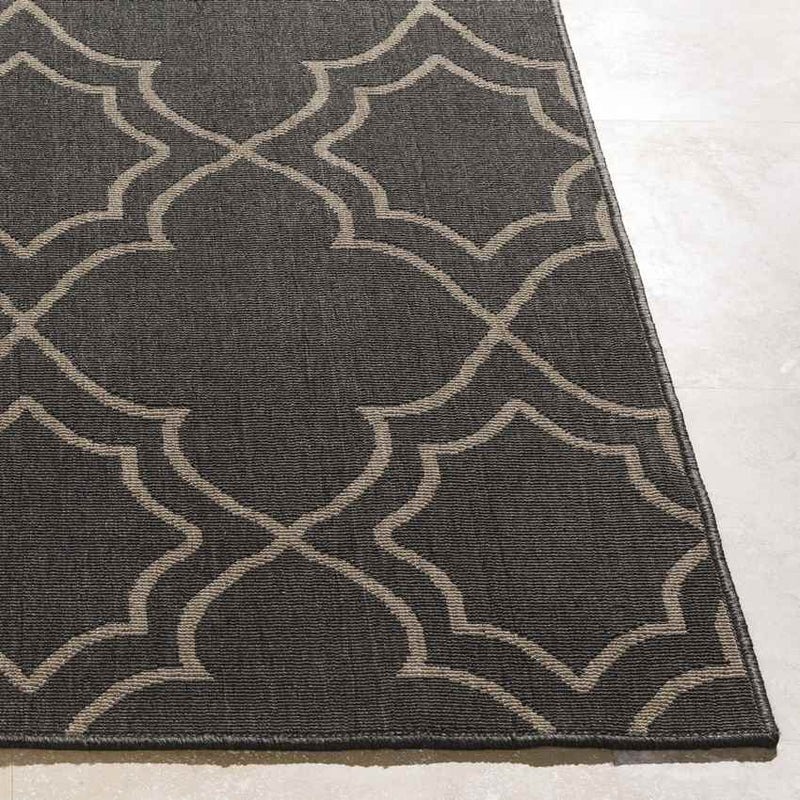 Liam Cottage Black Area Rug