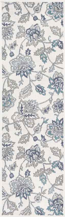 Selma Cottage Aqua Area Rug