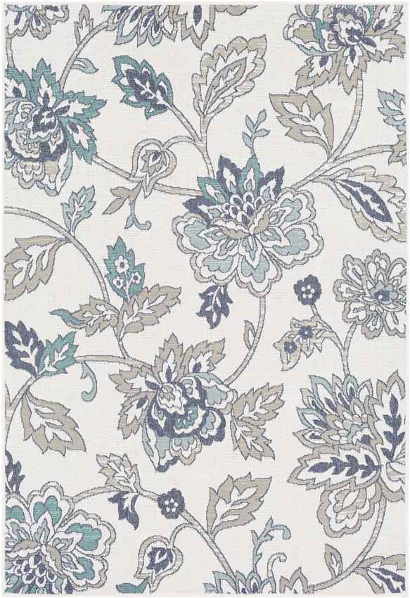 Selma Cottage Aqua Area Rug