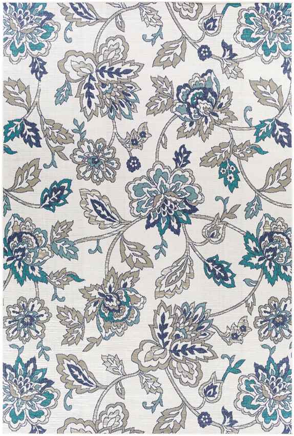 Selma Cottage Aqua Area Rug