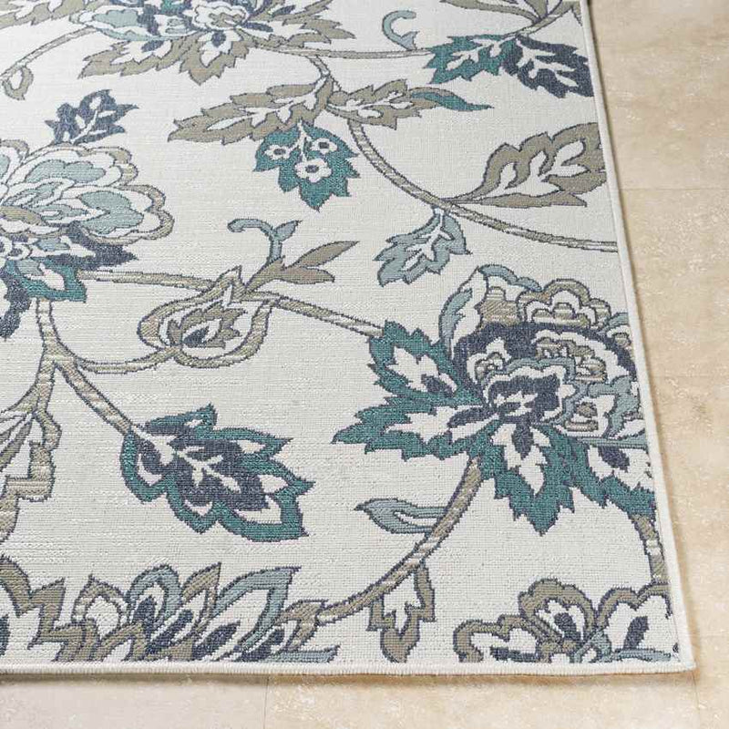 Selma Cottage Aqua Area Rug