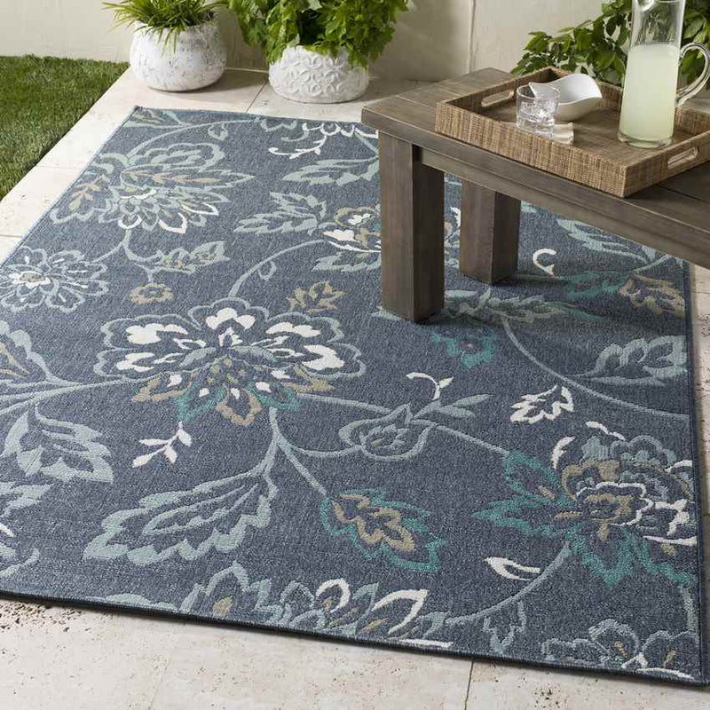 Selma Cottage Charcoal Area Rug