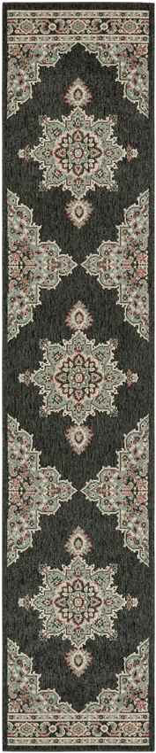 Lyla Traditional Black Area Rug