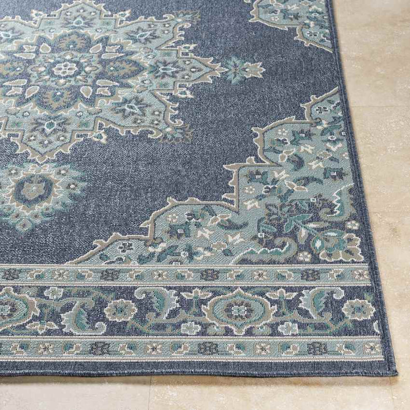 Lyla Traditional Charcoal Area Rug