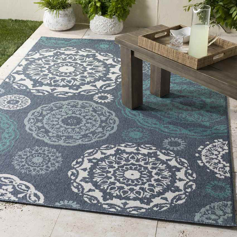 Ethan Cottage Charcoal Area Rug